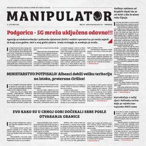 Manipulator Avgust 2020