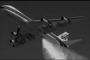 Avion Copy Crno Belo