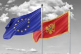 Tworealisticflags Europeanunionvsmontenegro Thickcoloredsilky