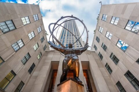 Atlas Statue Rockfeller Center 155769 90