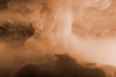 Abstract Cloud Beige Smoke