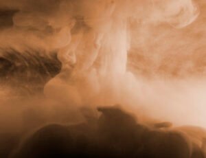 Abstract Cloud Beige Smoke