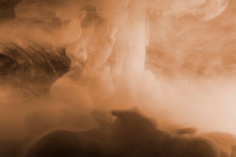 Abstract Cloud Beige Smoke
