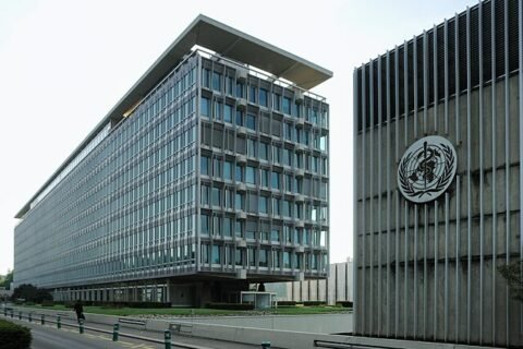 640px World Health Organisation Headquarters Geneva North And West Sides