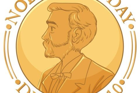 Nobel Prize Day Banner Design 1308 121328