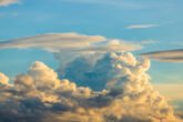 Colorful Dramatic Sky With Cloud At Sunset